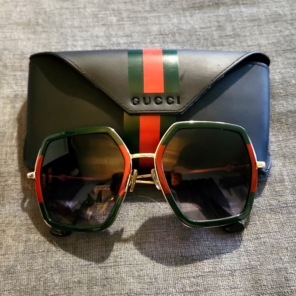 Gucci sunglasses with case